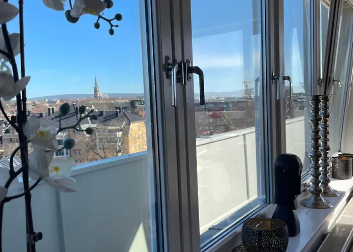 Frogner Garden Penthouse Terrasse Apartment Oslo