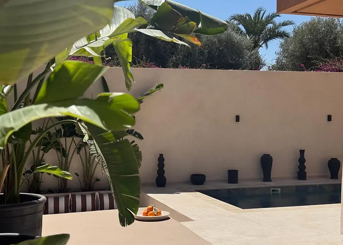 Villa Piscine Chauffee Avec 5 Suites, 10" Hivernage Marrakesh