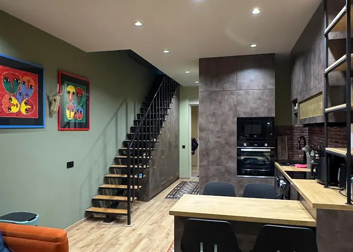Four Seasons F2- One Bdrm Duplex Apartment Gudauri