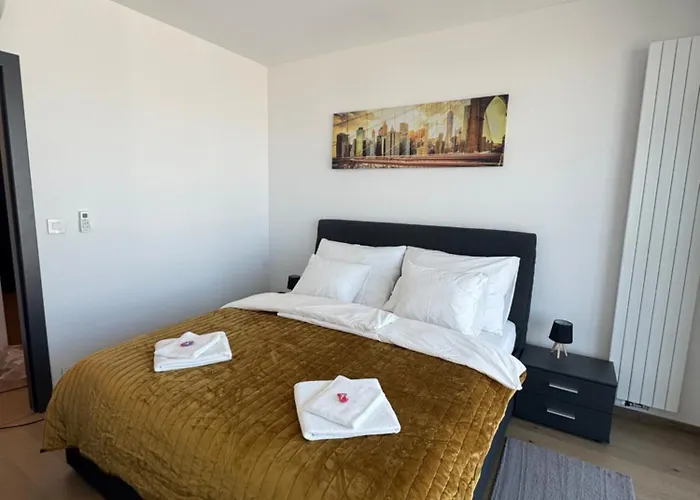 Eurovea Tower 31 Floor Sky Apartment Bratislava
