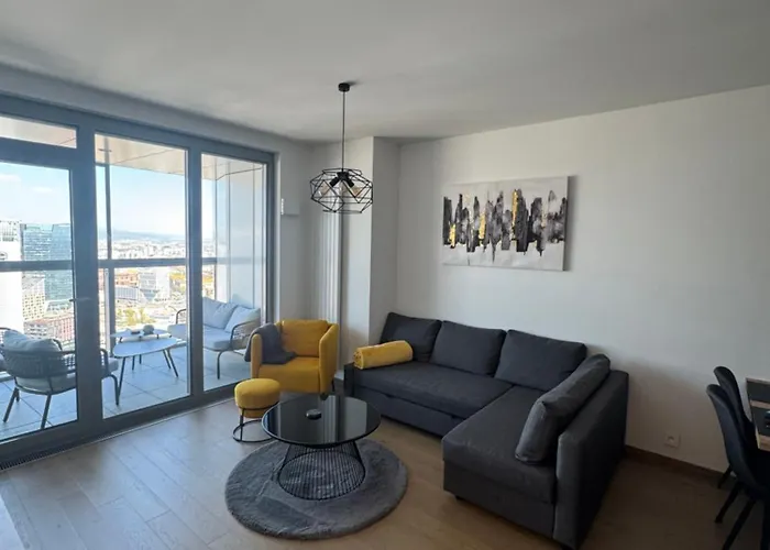 Eurovea Tower 31 Floor Sky Apartment Bratislava