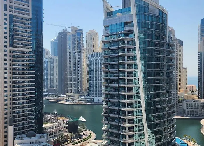 Marina Nest - Spacious One Bed Apt With A View In Marina, Walking Distance From Jbr, Metro & Tram! Dubai
