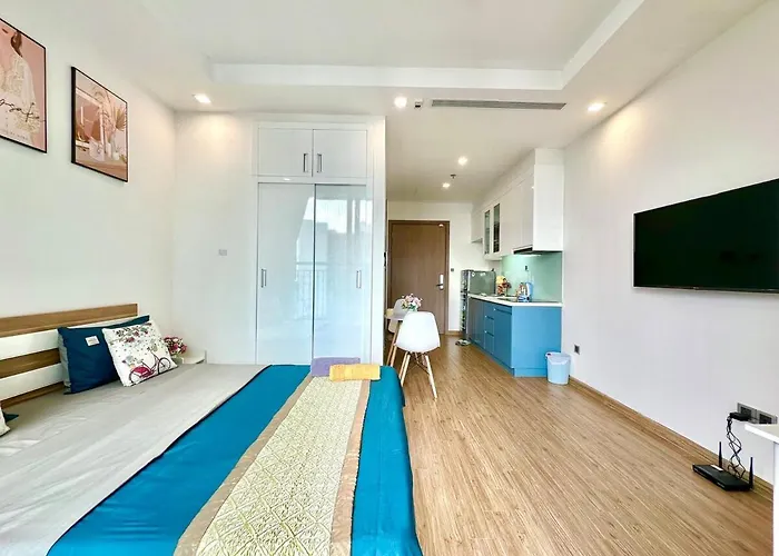 Convenient To Airport Full Deluxe Facilities Highend Studio Apt Hanoi