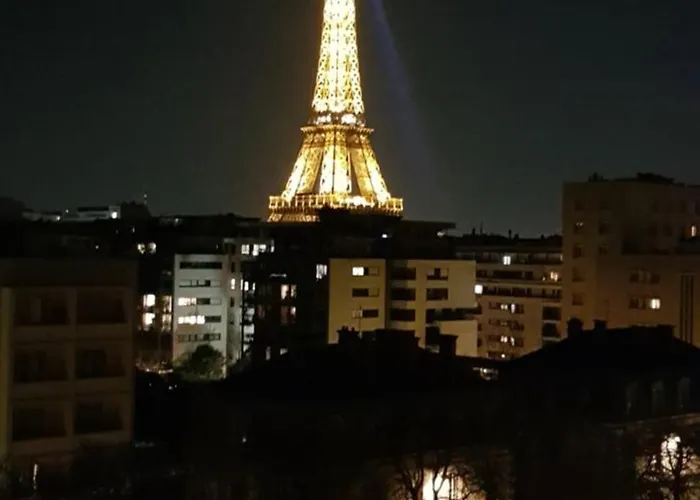 Vue Tour Eiffel Apartment Paris