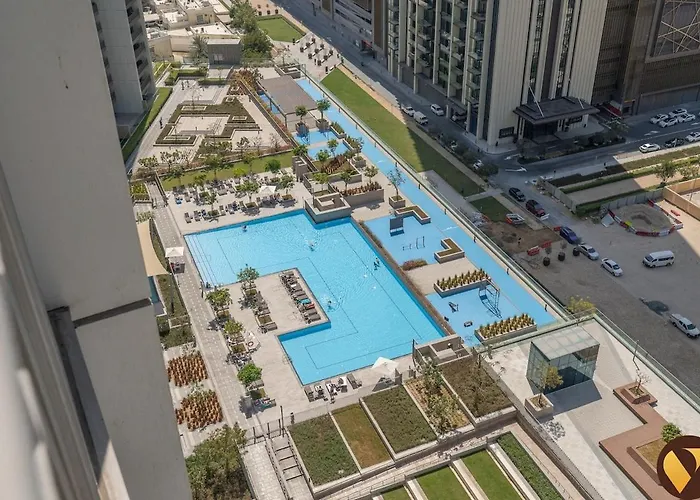 Vogue Downtown Views II With Direct Access To Dubai Mall Via A Climate Controlled Bridge, Two Bedroom Apartment With Balcony And Burj Khalifa View