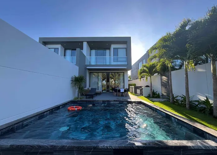 2-Min From Private Beach Sanctuary Villa Ho Tram