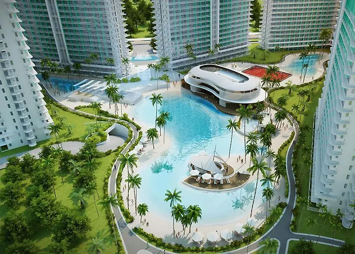2 Bedroom Azure South Paranaque High Floor City Pool View Manila