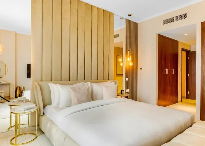 Durrani Homes - Modern Living 3Br With Burj Khalifa And Fountain View - Third Room Without Partition Dubai