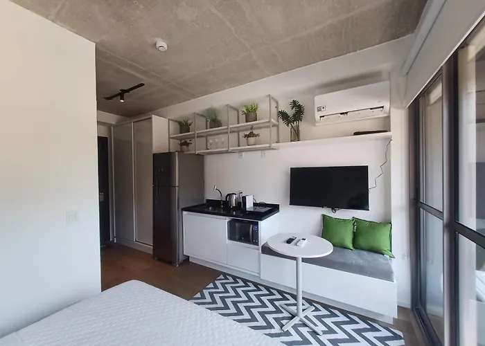 Arteon Studio On Maracatins Ao Lado Shopping Ibirapuera São Paulo