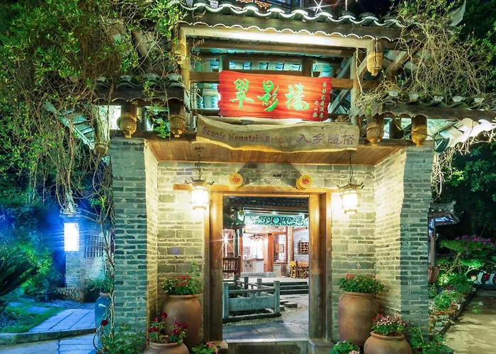 阳朔赴山海翠影楼酒店遇龙河景区店yangshuo Scenic Mountain Retreat