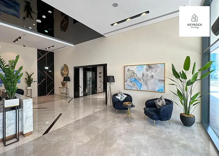 Keyrock Living - Lakeview Luxury In Zada Tower Dubai