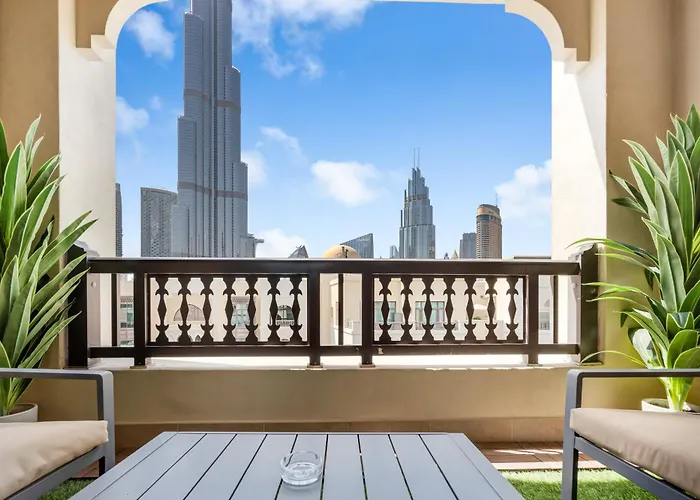Durrani Homes - Luxe Living At Souk Al Bahar With Burj Khalifa And Partial Fountain View Dubai
