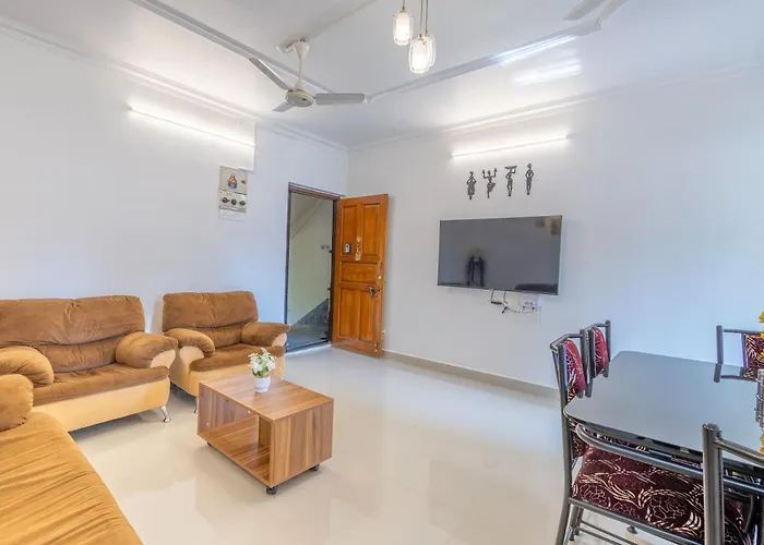 2Bhk Apartment In Colva 1 Km To The Beach