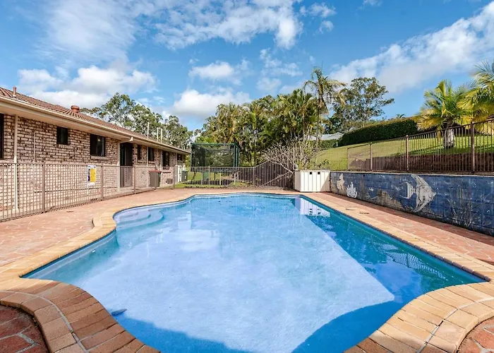 Peaceful Acreage Guesthouse Firepit With Huge Pool Gold Coast