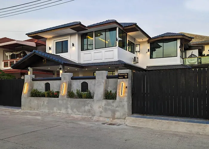 Phoenix Villa - Luxury Pool Villa With Entertainment Room - 15 Minutes From Walking Street Nong Prue