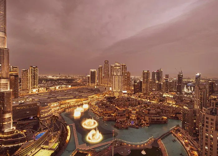 Luxury 2Br Burj Fountain View Walk To Dubai Mall