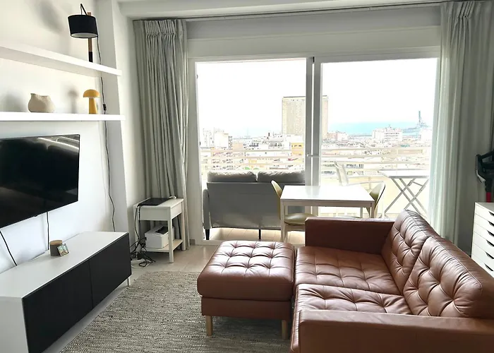 Studio In The Center, City & Sea Views Alicante