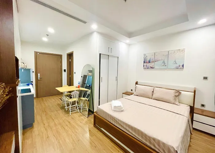 Delux Studio In Vinhomes Green Bay Near Wj Marriott Hotel Hanoi