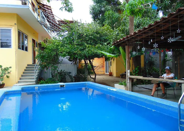 Paziflora Hostel -Starlink- Puerto Escondido 