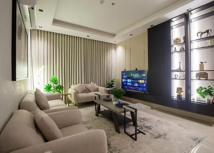 Darent Luxurious Two-Bedroom Apartment Compound Al Malqa District Riyadh