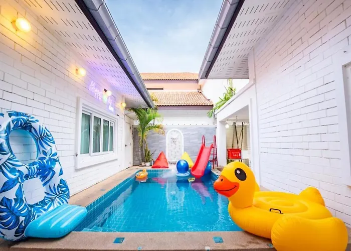 Happy N Joy Pool Villa Near Jomtien Beach On Thepprasit Road Pattaya