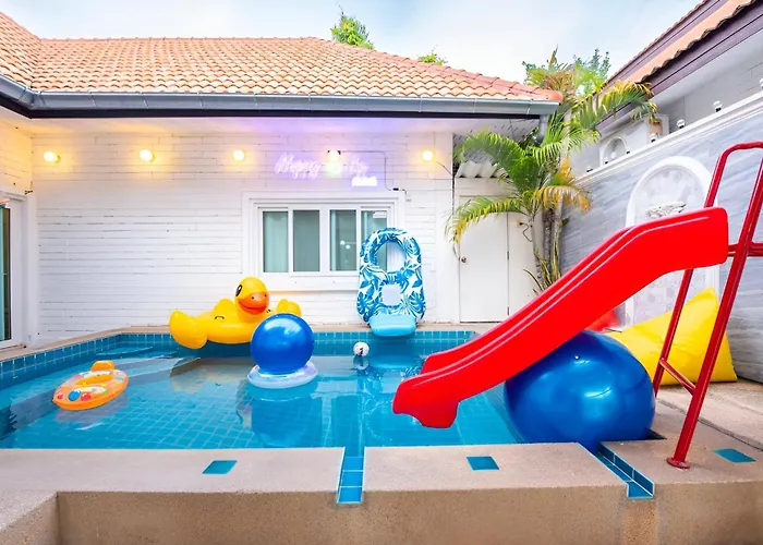 Happy N Joy Pool Villa Near Jomtien Beach On Thepprasit Road Pattaya