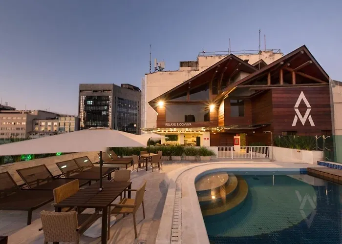 Studio Com Piscina No Rooftop Rio de Janeiro