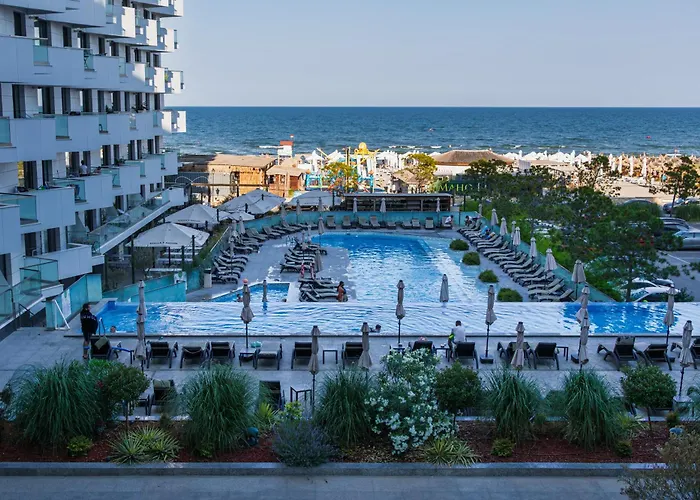 Two Seaview Studio - Infinity Pool & Spa Resort Navodari