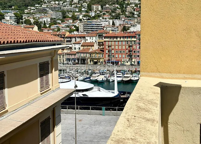 Port 1Br Flat With Terrace Apartment Nice