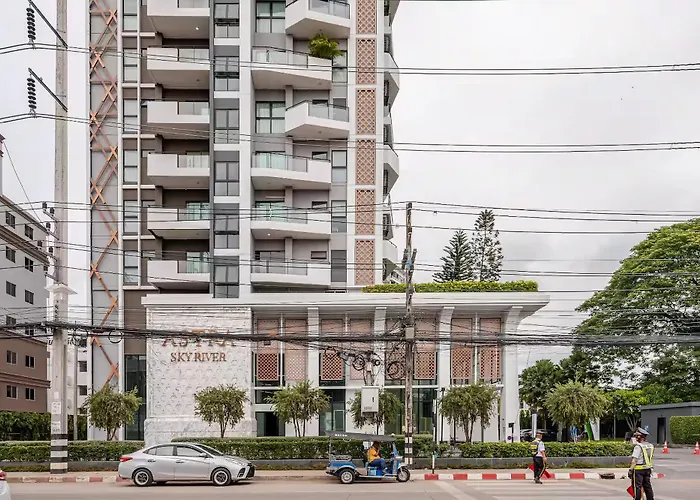 The Astra Sky River 1627 - Family Suite 2Br 1Ba, Penthouse, City View, Rooftop Infinity Pool Chiang Mai