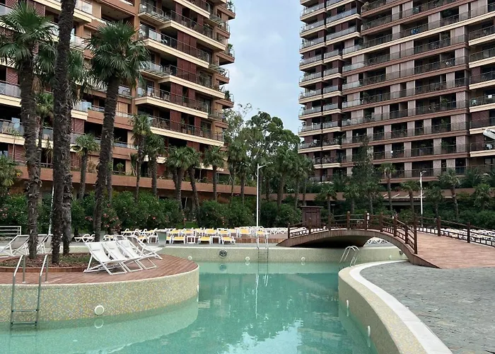 Dreamland Oasis Sea View Studio With Garden Chakvi