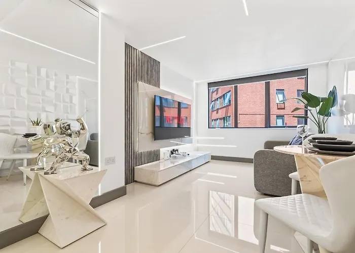 Luxury City Apartment, Walk To O2 Academy & Bullring, Sleeps 4 Birmingham