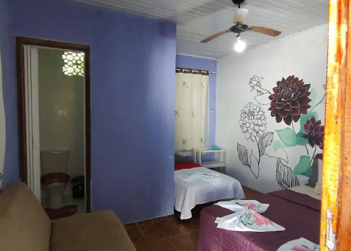 Pousada Dadiva Cantinho Dalia Suite Simples Com Frigobar A Poucos Passos Da Praia Do Pontal Centro Paraty