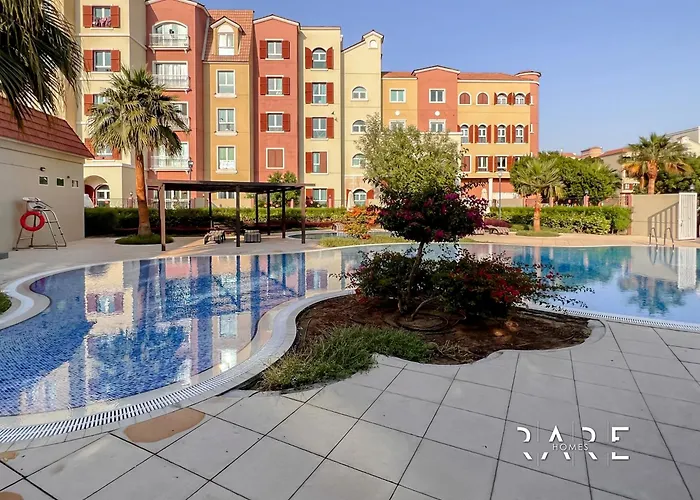 Rare Holiday Homes - Mediterranean Cluster - Near Ibn Battuta Mall - Discovery Garden - Building# Med 49 - R213 Dubai