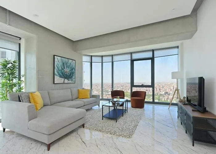 Cool Airy Modern 2Bd2Bath Parkingpoolgym! #219 Apartment Istanbul