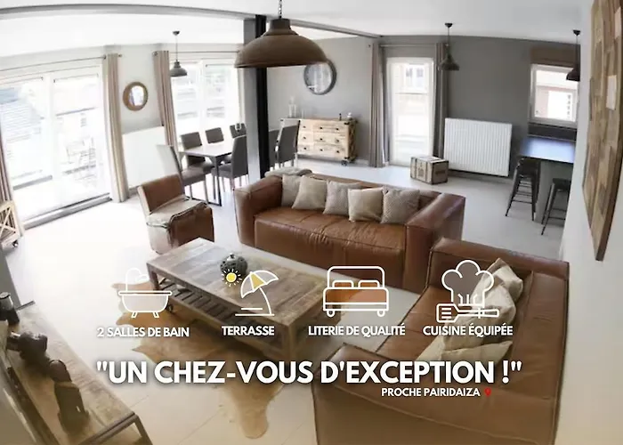 Loft En Duplex Avec Terrasse 3 Chambres Proche Pairi Daiza Mons