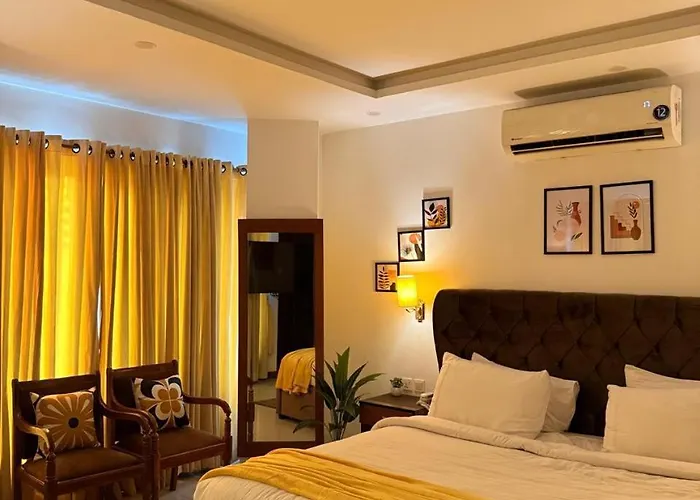 Deluxe King With Sunset Yellow Hues In Bahria Phase 4 Islamabad Rawalpindi