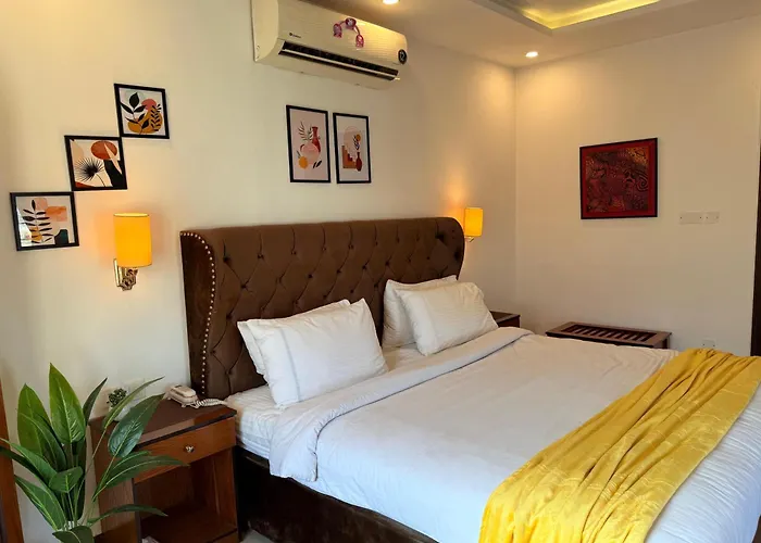 Deluxe King With Sunset Yellow Hues In Bahria Phase 4 Islamabad Rawalpindi