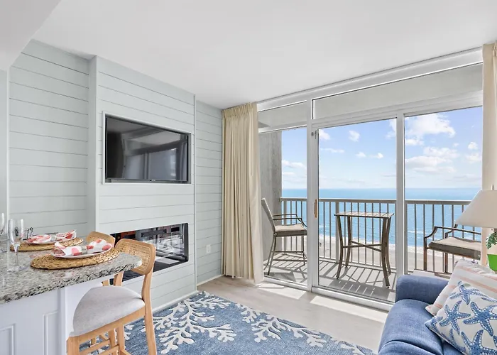 Oceanfront Seawatch Resort Unit 1012 Luxury Sleeps 2 Ten Pools Ten Hot Tubs Myrtle Beach