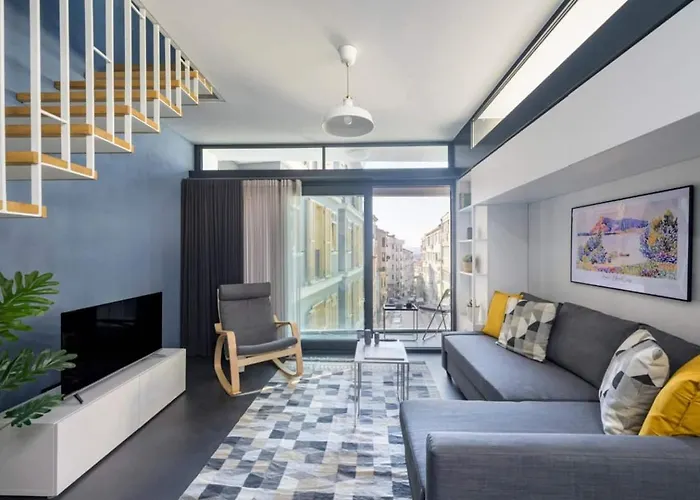 Bright Modern Design New Duplex Loft Patio! #145 Hotel Istanbul