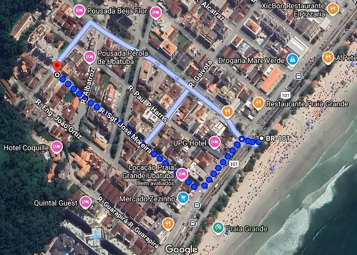 Apartamento Ate 10 Pessoas, 4 Quadras Praia Grande Ubatuba-Sp