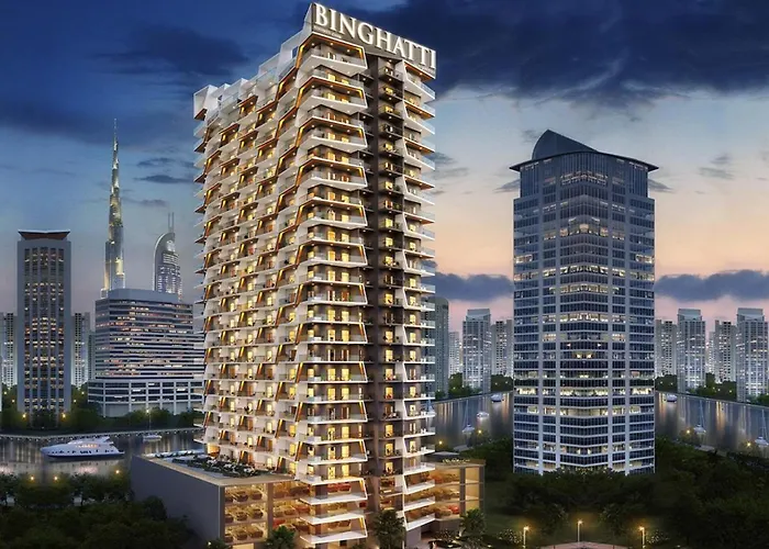 Havn - Studio In Business Bay, Burj Khalifa View Dubai