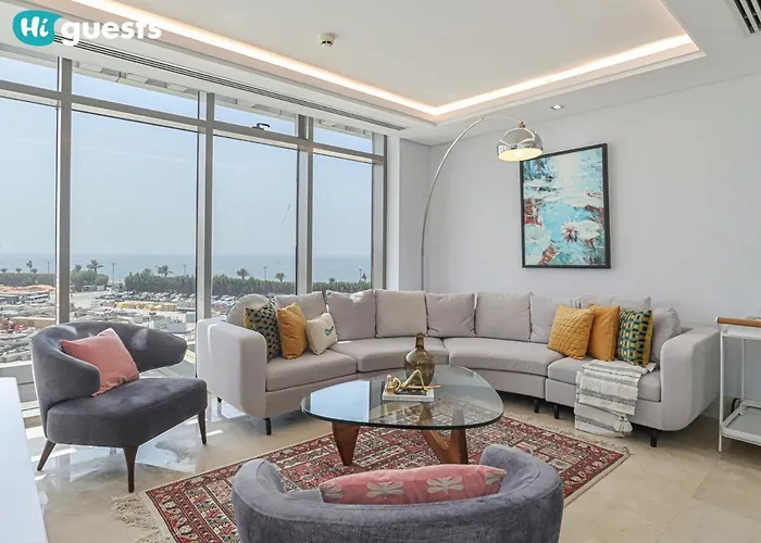 Higuests - Oceanfront Luxurious 3Br At Th8 Palm Dubai Apartment