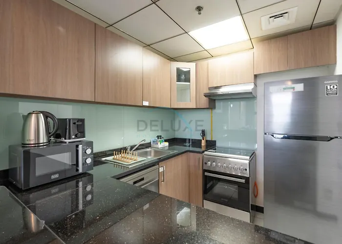 Walking Distance To Circle Mall And Community Parks, 18 Minute Drive To Dubai Marina And Jbr Beach, Crystal Residence, Jvc By Deluxe Holiday Homes