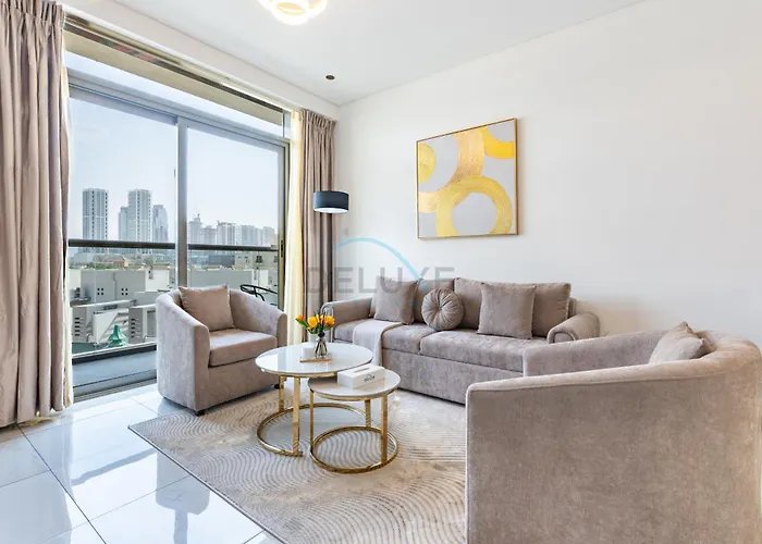 Walking Distance To Circle Mall And Community Parks, 18 Minute Drive To Dubai Marina And Jbr Beach, Crystal Residence, Jvc By Deluxe Holiday Homes