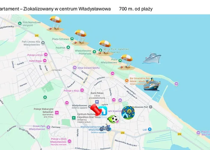 Apartament Bialy Wladyslawowo