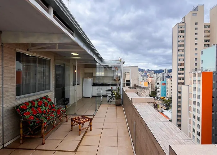 Cobertura Manhattan I Apto Com Vista Panoramica E Area Gourmet No Centro De Bh Belo Horizonte