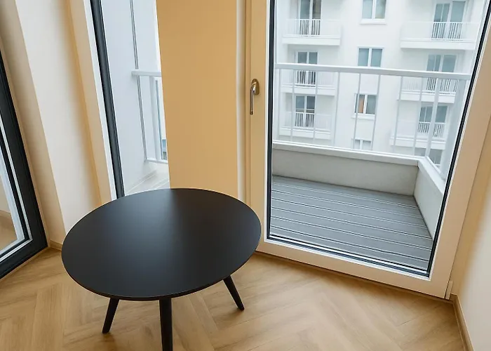 Skyline Apartment Adlershof - Premium Design And Full Kitchen Berlin