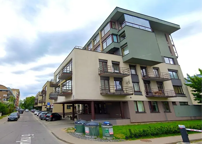 Panorama Apartment Balcony Work Castle View Vilnius