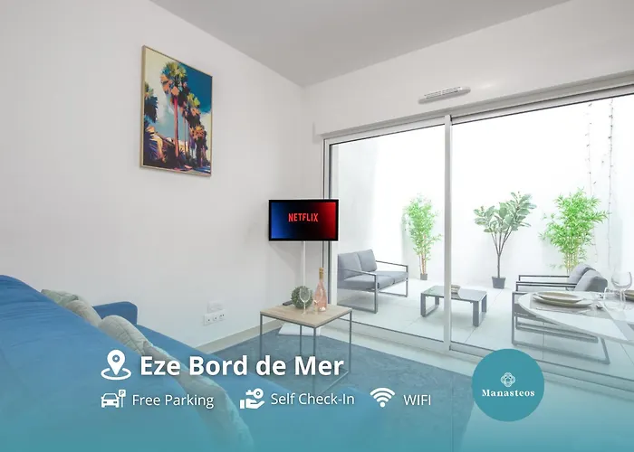 Appartement Neuf - Patio Interieur - Parking - Ef Éze